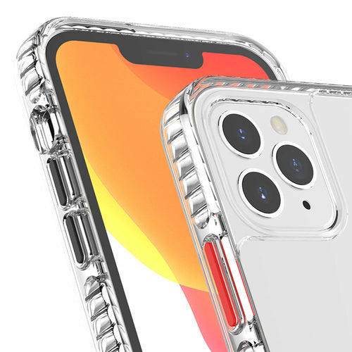 Transparent Shockproof Clear Back Shell Case for iPhone 12 Pro Max 6.7